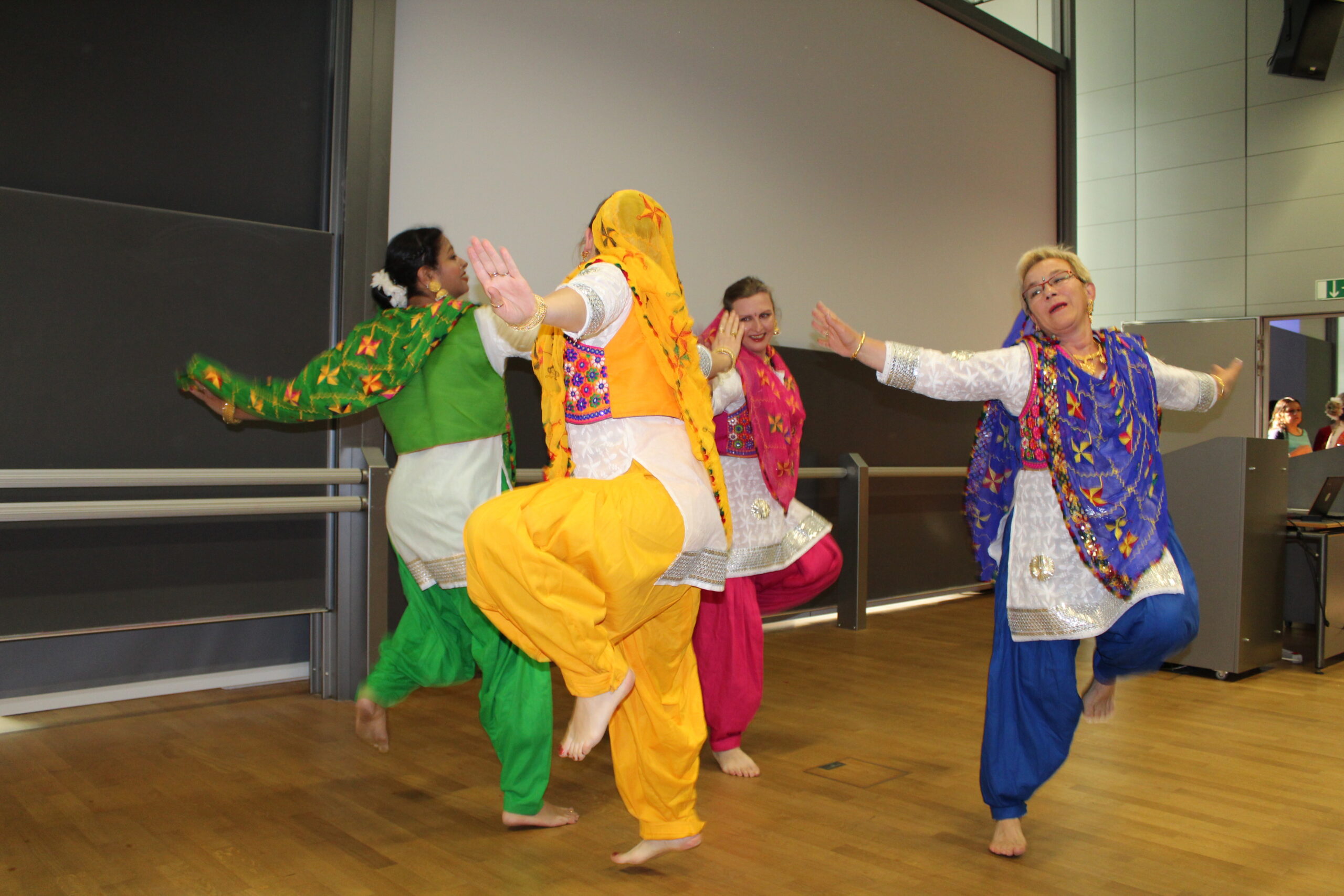 The cultural evening at a previous ConFest