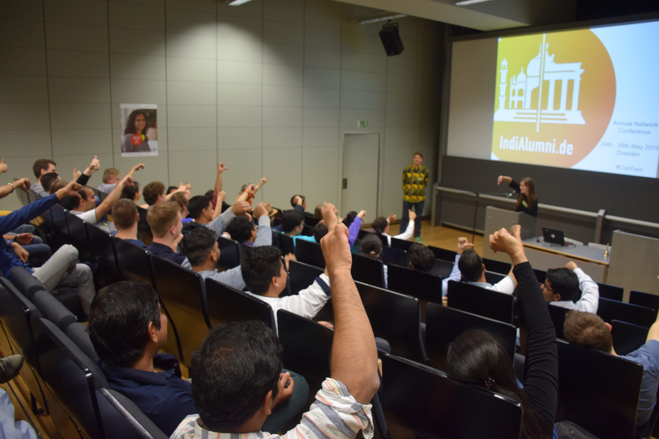 The lecture hall at ConFest