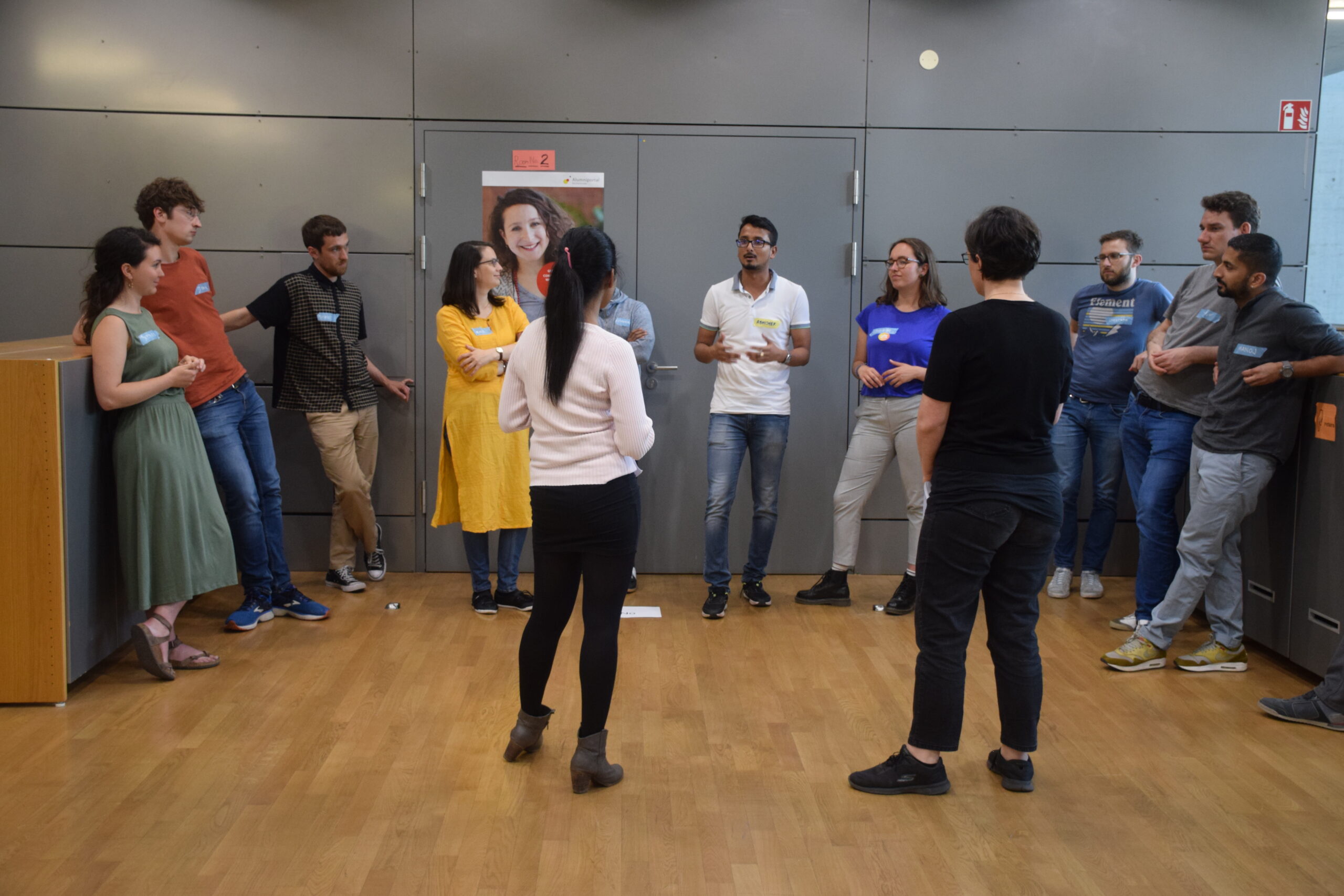 A workshop session at ConFest