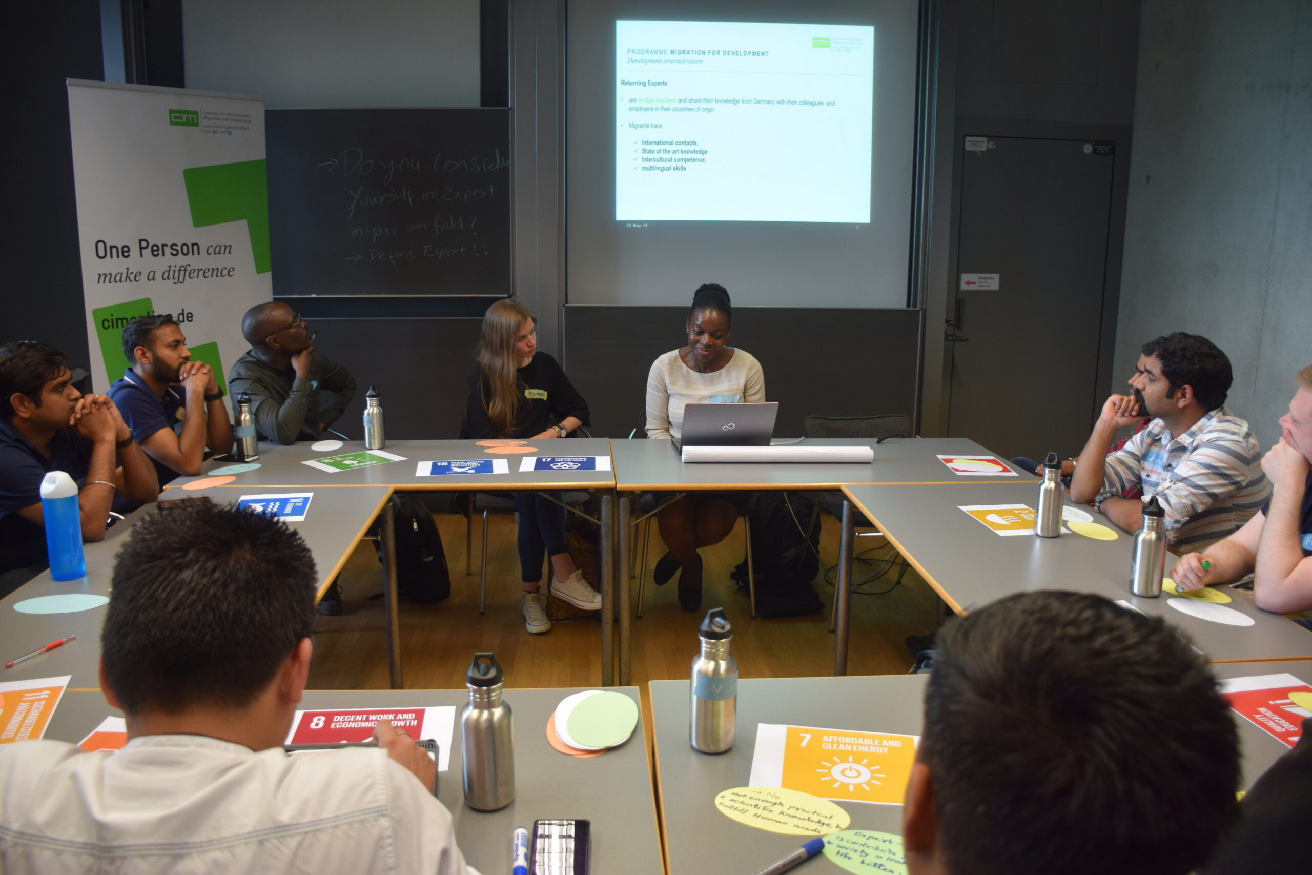 A workshop session at a previous ConFest