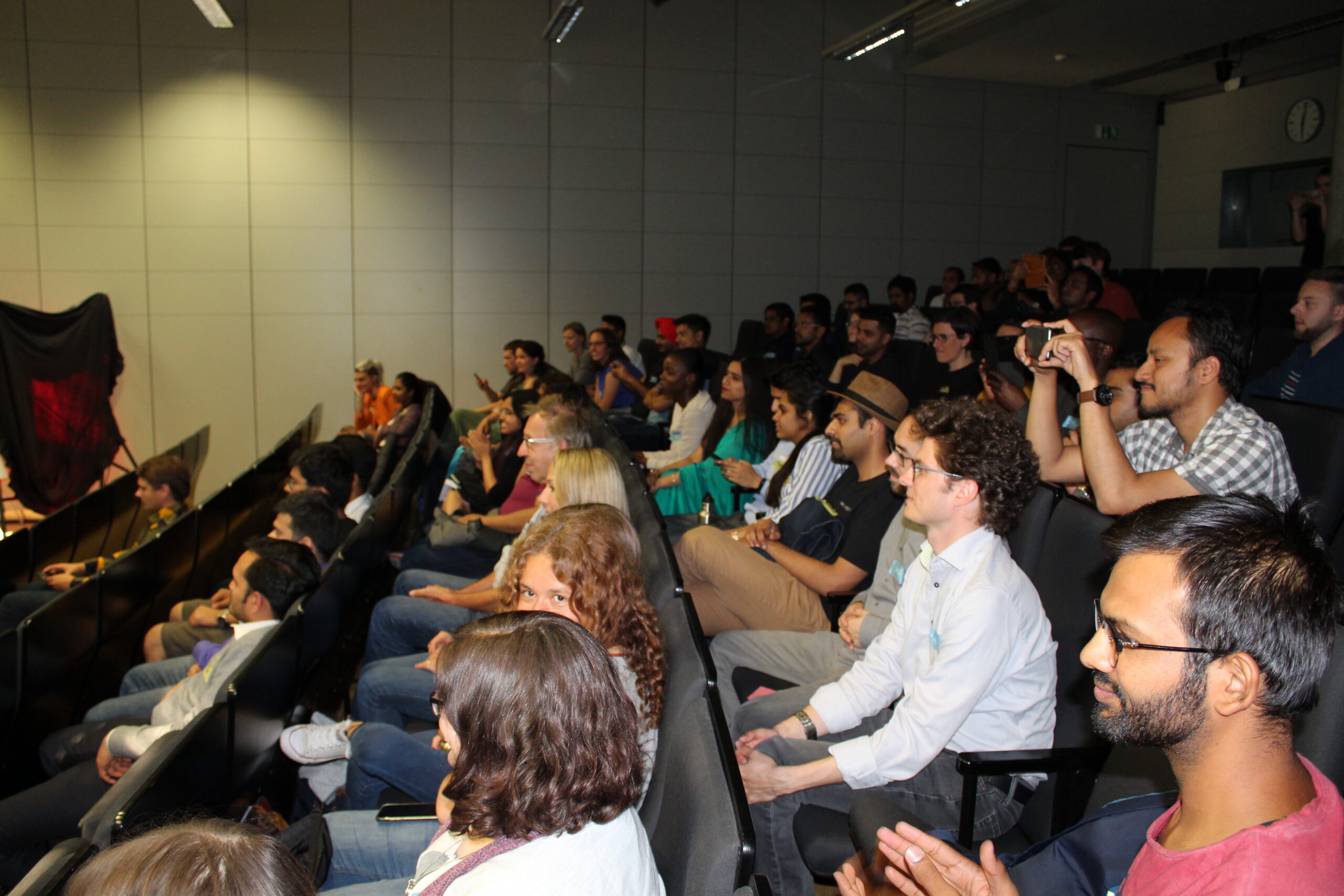 The audience at the ConFest cultural evening